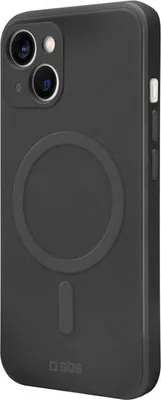 Produktbild von SBS MagSafe-kompatible magnetische Ladeabdeckung für iPhone 13, Schwarz