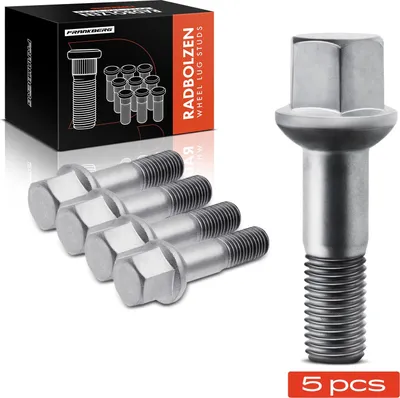 Produktbild von Frankberg 5x Radschraube für Mercedes-Benz 124 W124 190 W201 A W168 C W202 W203