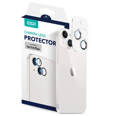 Produktbild von Szkło Hartowane Esr Kamera Objektiv Iphone 14 / 14 Plus Schwarz