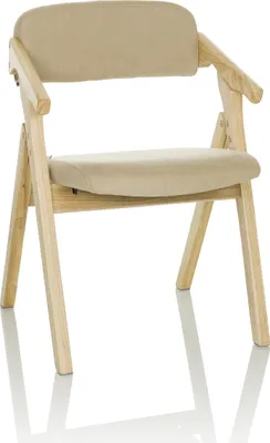 Produktbild von hjh OFFICE Klappstuhl SCANDIO Stoff Beistellstuhl Gästestuhl Stuhl klappbar bis 120 kg belastbar