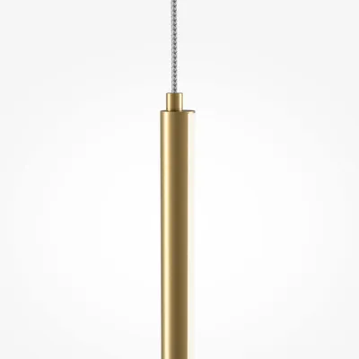 Imagen del producto de Lámpara colgante Halo LED de latón, diseño minimalista, 15W, luz blanca cálida, de la marca Maytoni