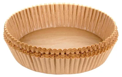 Image de Papier pour friteuses à air chaud - Moules jetables - Inserts en papier - 19 cm - 100 pièces