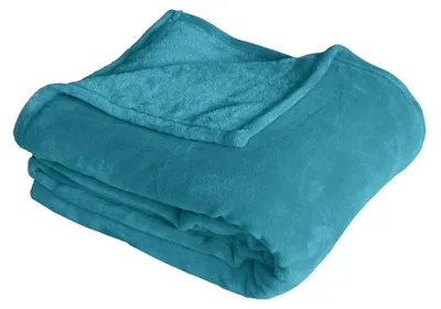 Produktbild von Leichte, einfarbige Molton Decke mit sanftem Griff, 210 g/m², 180 x 220 cm