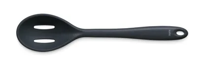 Produktbild von KELA Servierlöffel mit Löchern Tom Silikon schwarz KL-12627