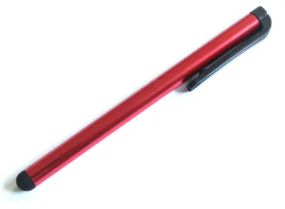 Produktbild von Universeller kapazitiver 7.0-Touchscreen-Stift aus Metall für Tablet PC PhoneRed
