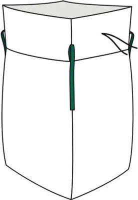 Produktbild von 4x Big Bag  90x90x165cm mit Schürze SWL 1.250 kg