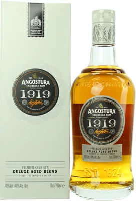 Produktbild von Angostura Caribbean Rum 1919 Premium Gold Deluxe Aged Blend 700ml