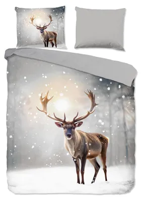 Immagine prodotto di Biancheria da letto "Jeppe" - Grigia - (240x220 cm) - 100% poliestere