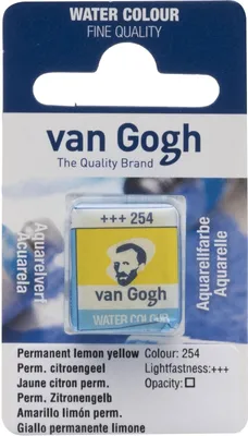 Produktbild von Van Gogh 20862541 Aquarellfarbe Permanent Lemon Yellow 1 stk