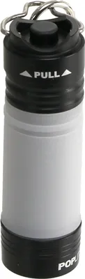 Produktbild von NEBO Poplite, Anhänger-Taschenlampe, Schwarz, Weiß, Aluminium, Tasten, LED, 20 lm