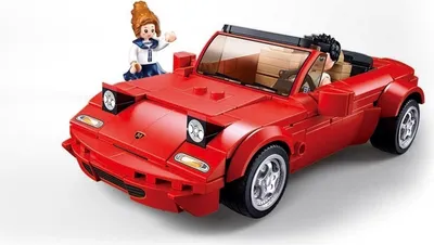 Image de Sluban Model Bricks M38-B1128 Voiture de sport MX5