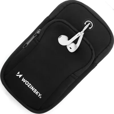 Image de Wozinsky Running Phone Armband Noir (Wabbk1)