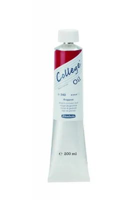 Schmincke 200ml College Öl Krapprot Ölfarbe 31 340 015