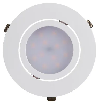 Produktbild von EGLO Pineda, Einbaustrahler, Nicht austauschbare(s) Leuchtmittel, LED, 6 W, 3000 K, Weiß