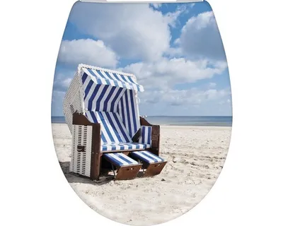 Produktbild von form&style WC-Sitz Strandkorb mit Absenkautomatik