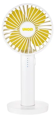 Immagine prodotto di Ventilatore a mano UNOLD Breezy || ventilatore da tavolo bianco