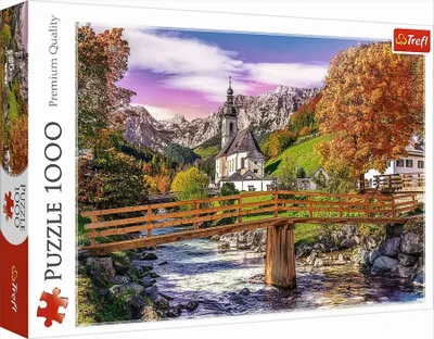 Produktbild von Trefl 10623 Herbstliches Bayern 1000 Teile, Premium Quality, für Erwachsene und Kinder ab 12 Jahren Puzzle, Mehrfarbig