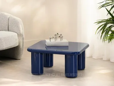 Produktbild von STYLER Couchtisch – glänzend blau
