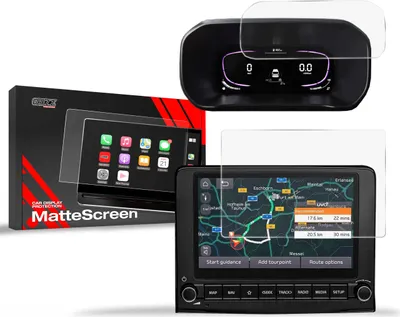 Produktbild von Matte Autodisplayfolie 2in1 für Kia Stonic 8" (2024-2025), Grizz Protector