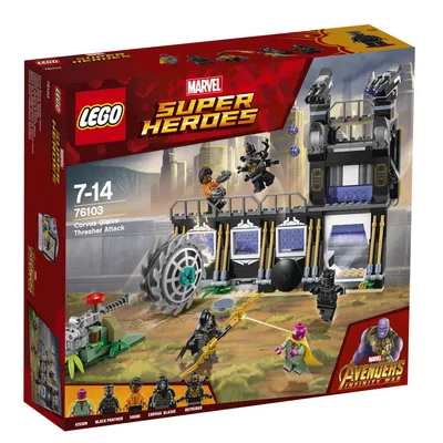 Produktbild von LEGO® Marvel Super Heroes™ Corvus Glaives Attacke 76103