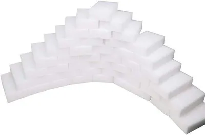 Produktbild von Famanu Reinigungsschwämme 50 Stück - Eco-freundlich und vielseitig 10 x 6 x 2 cm