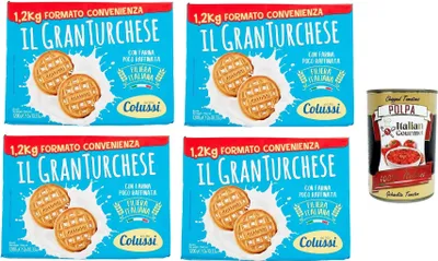 Produktbild von Colussi Granturchese Das Keks-Convenience-Format 4x 1.2kg+ Italian Gourmet polpa 400g