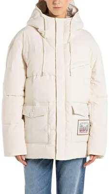 Zdjęcie produktu dla Kurtka puchowa damska Replay z kapturem, kolor: biały (Winter White 300), rozmiar: M