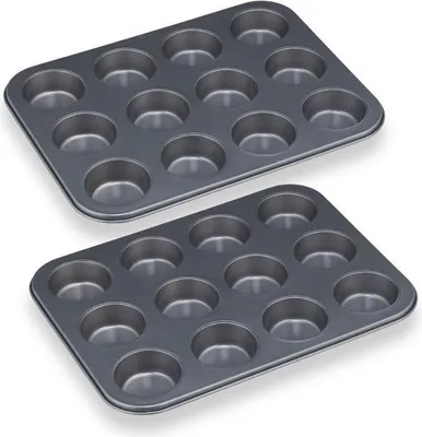 Obrázok produktu pre Sada 12 formičiek na muffiny v sade 2 ks