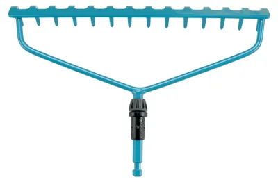 Zdjęcie produktu dla Gardena 3168-20, Grabie ogrodowe, Turkusowy, Stal, 1 szt., 360 mm
