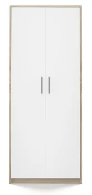 Produktbild von Aktenschrank OLIV 2D 74x35x180 cm  Sonoma/Weiß