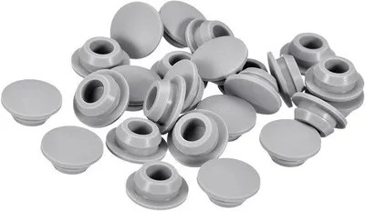 Immagine prodotto di Tappi in silicone - Guarnizioni impermeabili - Tappi flessibili per fori - 25 pezzi - Grigio
