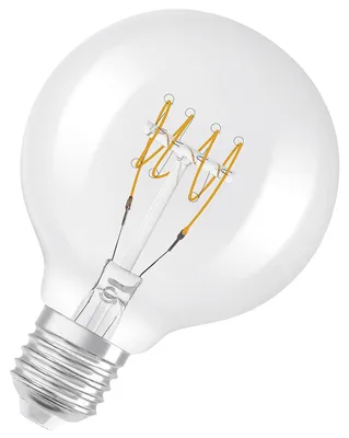 Produktbild von OSRAM LED Filament Globe 80 4,8W 470lm E27 2.700K klar 351710 4099854075704