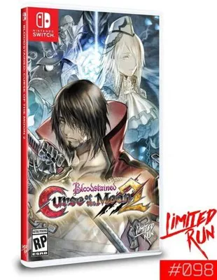 Obrázek produktu pro Limited Run Games Bloodstained: Curse of the Moon 2, Switch, Nintendo Switch, Režim multiplayer, Očekáváno hodnocení, Fyzické médium