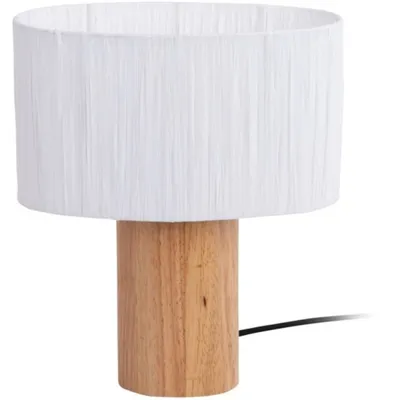 Imagen del producto de Leitmotiv – Lámpara de mesa oval "Sheer" – Color marfil