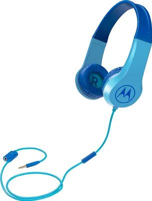Obrázok produktu pre Motorola Squads 200, Kábel, Hovor / hudba, Slúchadlá s mikrofónom, Modrá
