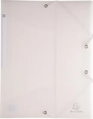Immagine prodotto di Exacompta 25x cartella + 3 lembi, PP elasticizzato , 12x16cm, assortiti, 50889E