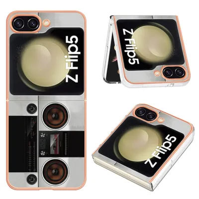 Immagine prodotto di Per Samsung Galaxy Z Flip5 5G Design Series TPU + PC Custodia protettiva Cover Cover protettiva