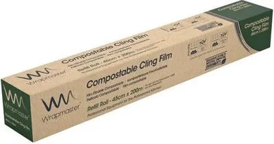Produktbild von Toppits Professional Wrapmaster 4500 Kompostierbare Frischhaltefolie, Breite 45cm,