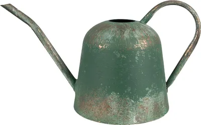 Zdjęcie produktu dla Konewka dekoracyjna Clayre & Eef 41x20x23 cm zielona metalowa