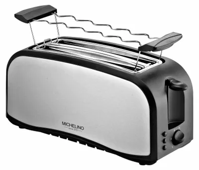 Immagine prodotto di 4 fette Tostapane in acciaio inox satinato Michelino