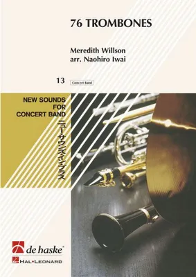 Produktbild von 76 Trombones for Concert Bandscore and parts