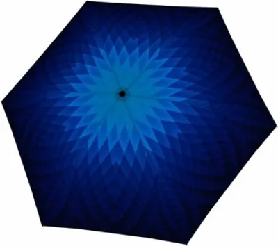 Image de doppler parapluie de poche parapluie Carbonsteel Mini Slim Fusion Blue bleu