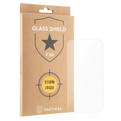 Zdjęcie produktu dla Tactical Glass Shield 2.5D szkło dla Apple iPhone 12/iPhone 12 Pro - Przeźroczysty KP8426