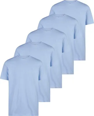 Produktbild von Redmond 5er Pack Basic T-Shirt Weiches Material für hohen Komfort, Vielseitiges Basic für jeden Tag, Klassischer Schnitt mit guter Passform