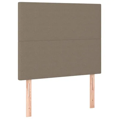 Produktbild von Kopfteil Taupe 90x5x118/128 cm Stoff