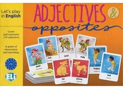 Produktbild von Adjectives & opposites. Gamebox