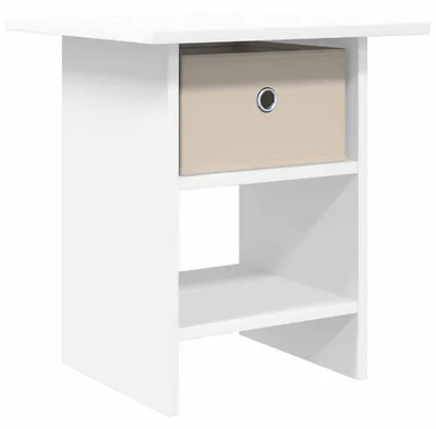 Immagine prodotto di Comodino con cassetto Bianco 41 x 40 x 45 cm Legno multistrato