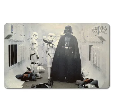 Produktbild von Star Wars Frühstücksbrettchen Darth Vader Stormtrooper Kinder Frühstücksbrett