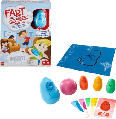Produktbild von Mattel Games Mister Pups Versteckspiel, Kinderspiel, Aktionsspiel
