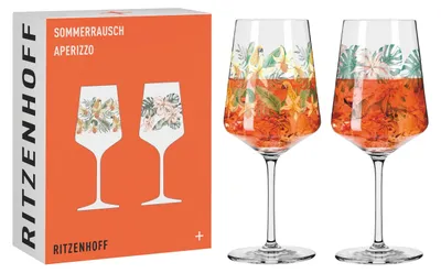 Aperitifglas Set 2er-Pack 500 ml Kristallglas Sommerrausch